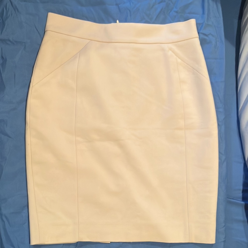 H&M Pencil Skirt-Beige